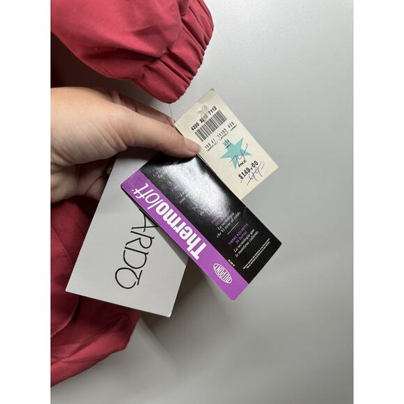 BERNARDO Vintage Women's Pink Hooded Puffer Parka Jacket (Size S) New W Tag $149 - Picture 6 of 11